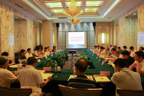 “魯班獎(jiǎng)”專(zhuān)家組復(fù)查驗(yàn)收檸條塔礦井工程