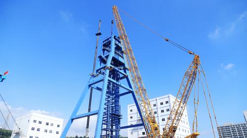 機電安裝公司“四個細節(jié)管理”力保孟村礦立井井架安全吊裝