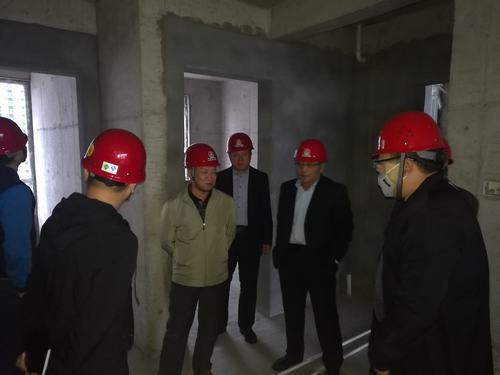 陜煤集團(tuán)、建設(shè)集團(tuán)領(lǐng)導(dǎo)蒞臨渭南分公司檢查指導(dǎo)工作