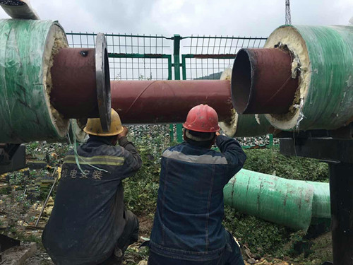 機(jī)電安裝公司雙龍項目部礦區(qū)供暖工程“送溫暖”