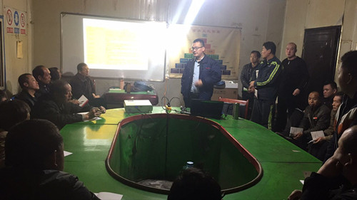 機(jī)電安裝公司“安全營養(yǎng)餐”送現(xiàn)場(chǎng)