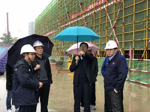 陜煤技術(shù)研究院一行蒞臨天工公司土建十五部視察督導(dǎo)工作