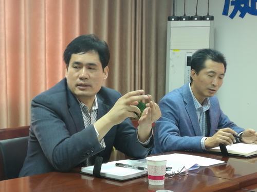 建設集團副總經(jīng)理司正林一行蒞臨渭南分公司檢查指導工作