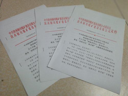 銅煤公司組織開展“增強責(zé)任心，提高執(zhí)行力，我為‘雙特百億’做貢獻(xiàn)”主題教育活動