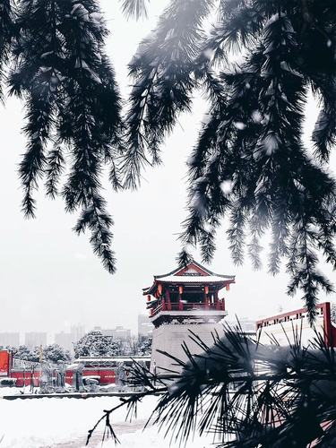 古城初雪，夢(mèng)回大唐