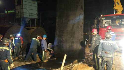 施工現(xiàn)場的別樣春天