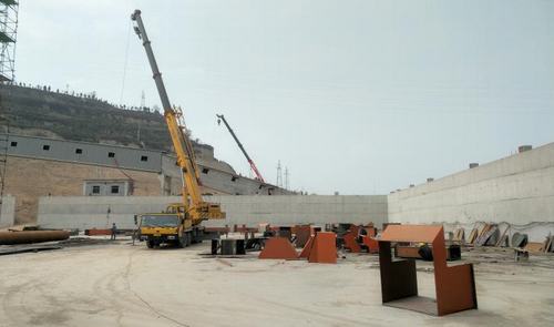 韓城分公司安裝四項目部迎難而上有序推進山西東泰聚盆煤礦選煤廠廠外輸送系統(tǒng)安裝工程