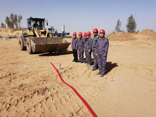 曹家灘煤礦2#、3#轉(zhuǎn)載點正式開工