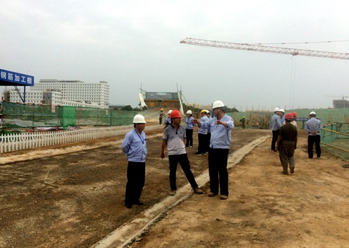 大秦置業(yè)公司積極迎接清源小區(qū)項目準業(yè)主參觀考察