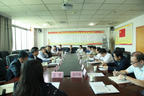 陜煤建設(shè)集團與銅川市國資委開展合作對接