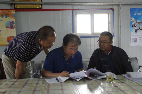 陜煤建設(shè)機電安裝公司小保當項目部迎接省煤管局安全攻堅行動檢查