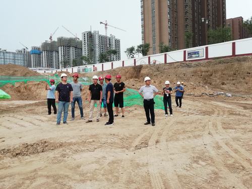 陜煤建設(shè)渭南分公司第五項目部禮悅閣項目3#、5#樓基坑驗槽順利通過