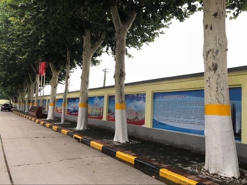 陜煤建設(shè)銅煤公司機關(guān)文化墻成為了一道靚麗的風景線