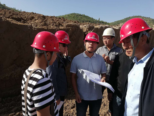 陜煤建設(shè)天工公司土建三部清澗北國棗業(yè)紅棗深加工項(xiàng)目基槽驗(yàn)收順利通過