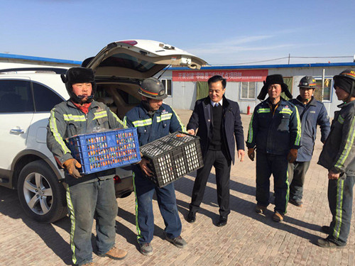陜煤建設(shè)機(jī)電安裝公司深入一線(xiàn)慰問(wèn)檢查