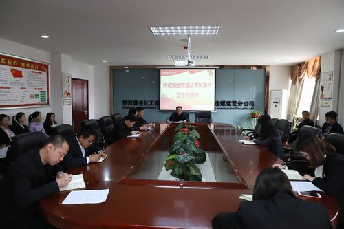 陜煤建設(shè)洗選煤運營公司認(rèn)真宣貫建設(shè)集團2019年黨建暨黨風(fēng)廉政建設(shè)工作會精神