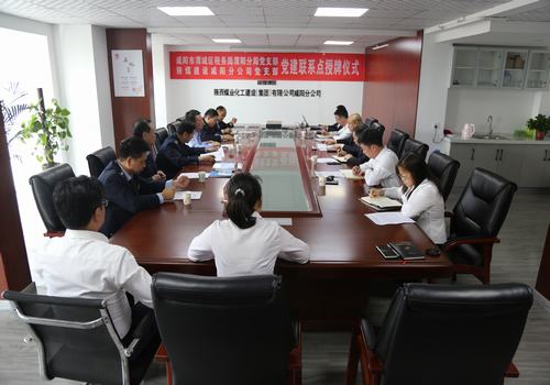 陜煤建設(shè)咸陽(yáng)分公司與渭城區(qū)稅務(wù)局渭陽(yáng)分局開展稅企“雙共建 雙共促”活動(dòng)