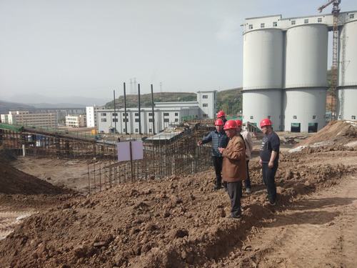 陜煤建設(shè)洗選煤運營公司安裝第五項目部：太行山下施工忙