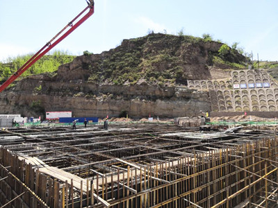 陜煤建設漢中分公司吳堡橫溝溫泉項目掀起施工大干熱潮