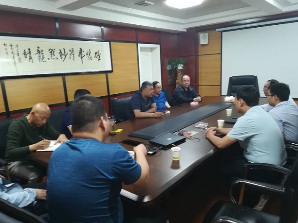 陜煤建設(shè)設(shè)計研究院與寧夏恒泰投資有限公司合談交流