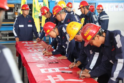 陜煤建設(shè)洗選煤運(yùn)營公司安全生產(chǎn)月活動“花樣”多
