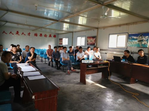 陜煤建設掘進公司：學規(guī)程 背規(guī)程 用規(guī)程 規(guī)范行為保安全