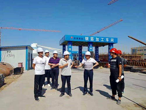 楊讓順深入榆北小保當(dāng)、曹家灘施工現(xiàn)場檢查指導(dǎo)工作