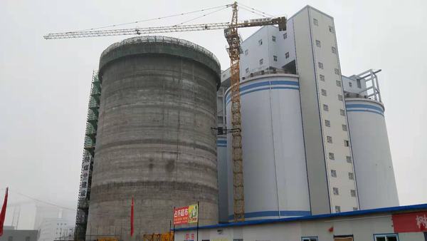 陜煤建設(shè)韓城分公司曹家灘新增末煤倉(cāng)工程順利完成主體滑模施工