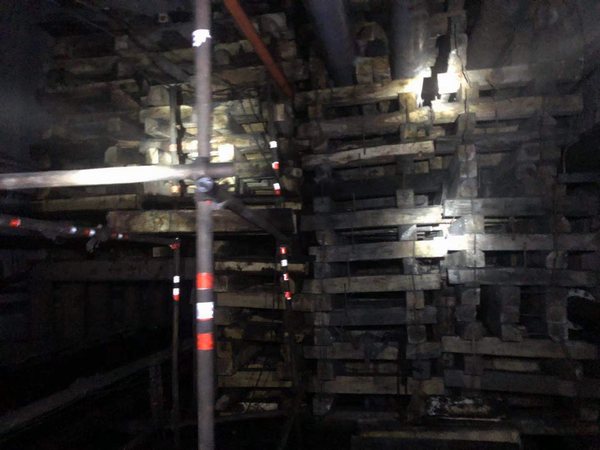 陜煤建設掘進公司:小保當項目部圓滿完成112203膠運大巷立交點工程