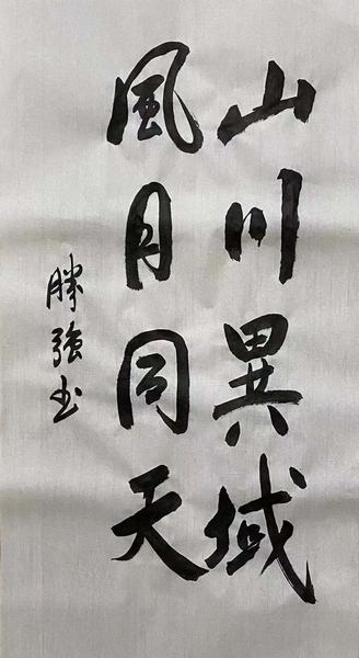 抗擊新冠書(shū)法作品