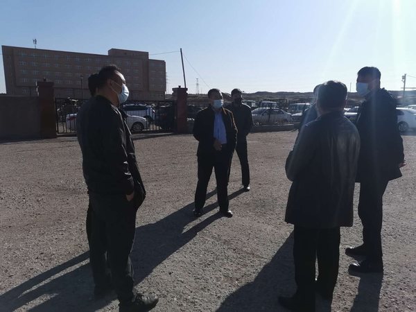 陜煤建設(shè)掘進公司：深入一線了解防疫復工情況