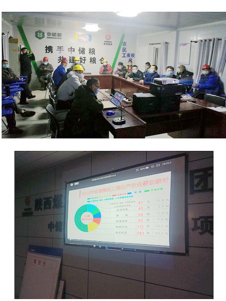 天工公司中儲糧項(xiàng)目重警示教育夯實(shí)安全思想基礎(chǔ)