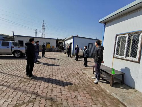 抗擊疫情，陜煤建設(shè)銅煤公司基層黨支部在行動