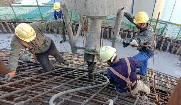 陜煤建設(shè)韓城分公司土建九項(xiàng)目部迅速掀起施工熱潮