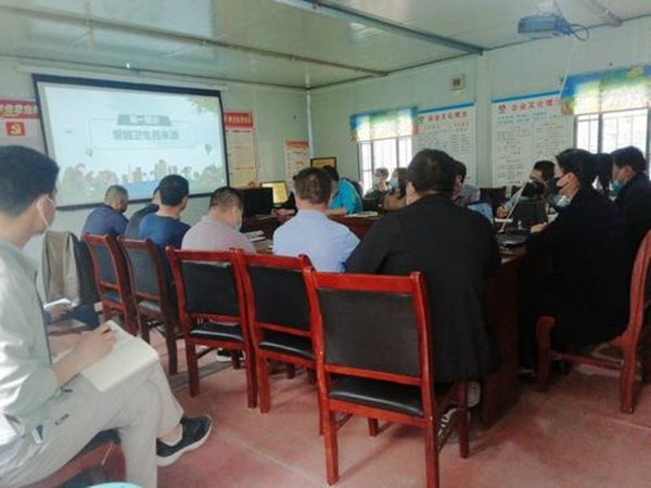 陜煤建設(shè)澄合分公司基層宣講“防疫有我，愛(ài)衛(wèi)同行”