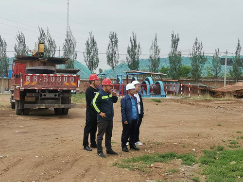 陜煤建設機電安裝公司：深入項目部現(xiàn)場調研