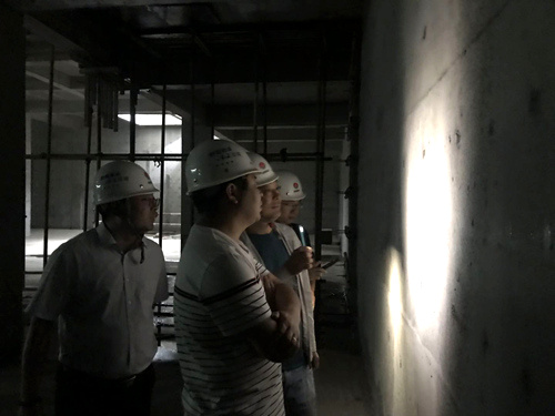 陜煤建設公司:龍灣水境Ⅱ·Ⅱ期順利通過基礎分部驗收