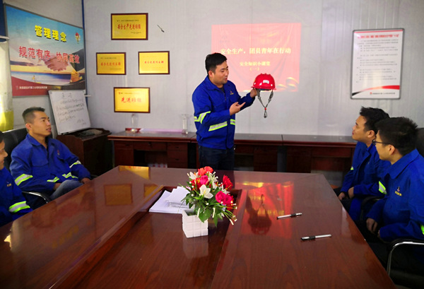 陜煤建設(shè)礦建三公司：安全生產(chǎn)，團員青年“現(xiàn)身說法”