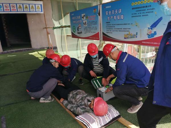 陜煤建設(shè)韓城分公司開(kāi)展安全事故應(yīng)急演練牢筑安全防線(xiàn)