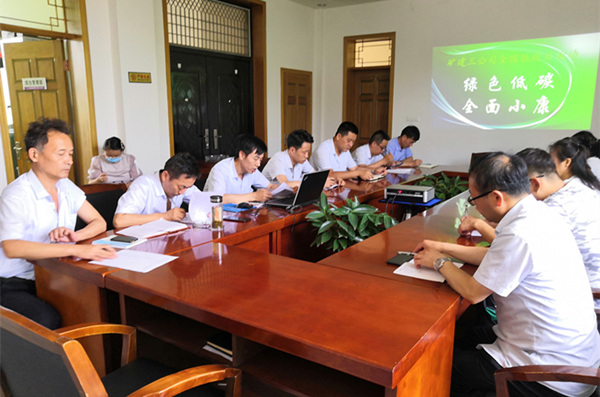 陜煤建設(shè)礦建三公司廣泛開展節(jié)能低碳宣傳活動