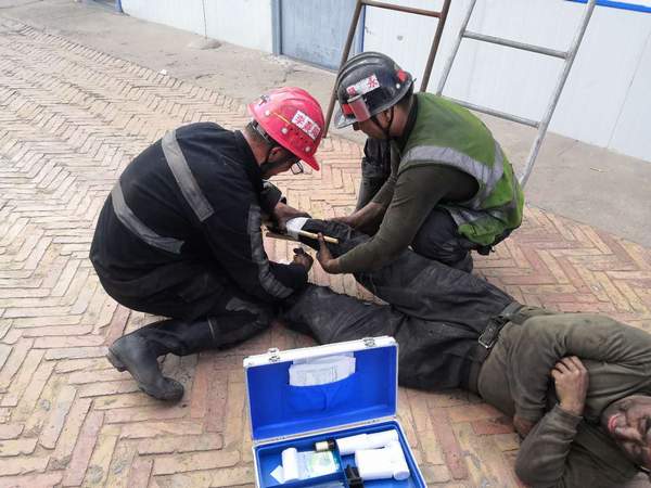 陜煤建設(shè)掘進(jìn)公司：安全演練讓安全管理有備無(wú)患