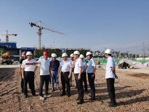 空港新城黨委委員、管委會(huì)副主任劉功毅蒞臨空港PPP項(xiàng)目檢查指導(dǎo)工作