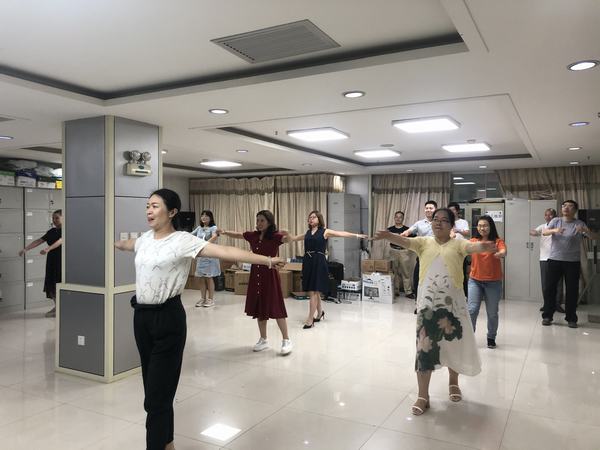 陜煤建設(shè)礦建二公司：讓“工間操”成為健康“加油站”