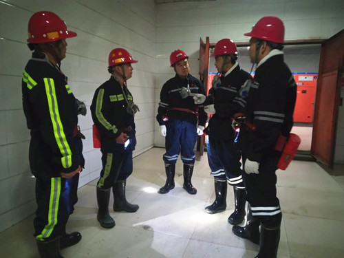 陜能股份匯森煤業(yè)分公司領導深入陜煤建設施工現場檢查指導工作