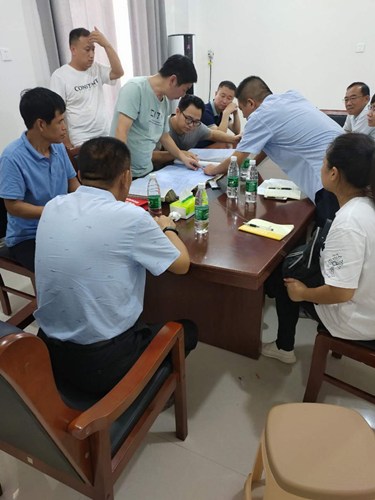 咸陽分公司承建的玉桂園住宅小區(qū)4#、5#樓順利通過分戶驗收