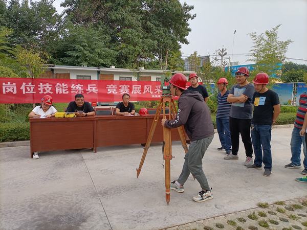 陜煤建設渭南分公司第五項目部“崗位技能練兵，競賽展風采”促專業(yè)能力大提升