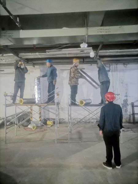 陜煤建設(shè)天工公司施工的“三供一業(yè)”維修改造項目緊鑼密鼓搶趕工期  確保如期供暖