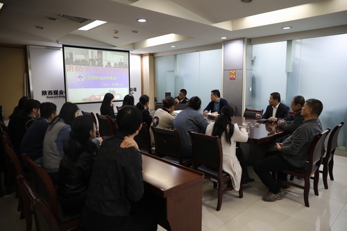 防患于未“燃”，陜煤建設(shè)路橋分公司開展冬季消防培訓(xùn)演練活動(dòng)