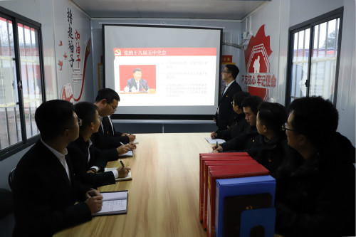 漢中分公司第九項目部主題黨日形式多樣