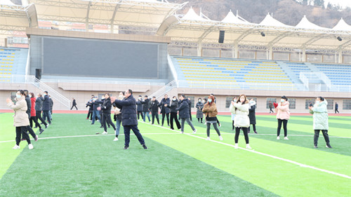 陜煤建設機電安裝公司舉辦“展風彩  聚力量”迎新春職工文體活動